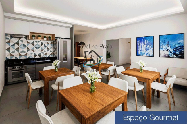 Imagem Apartamento com 1 Quarto à Venda, 38 m² em Praia Das Palmeiras - Caraguatatuba