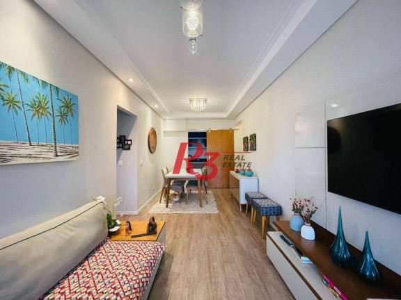 Imagem Apartamento com 3 Quartos à Venda, 87 m² em José Menino - Santos Imagem Apartamento com 3 Quartos à Venda, 87 m² em José Menino - Santos