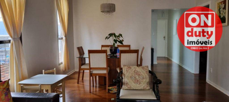 Apartamento com 3 Quartos à Venda, 140 m² em Embaré - Santos