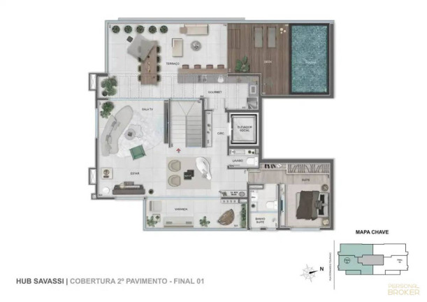 Imagem Apartamento com 3 Quartos à Venda, 104 m² em Savassi - Belo Horizonte