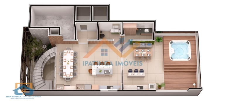 Imagem Apartamento com 3 Quartos à Venda, 300 m² em Cidade Nobre - Ipatinga