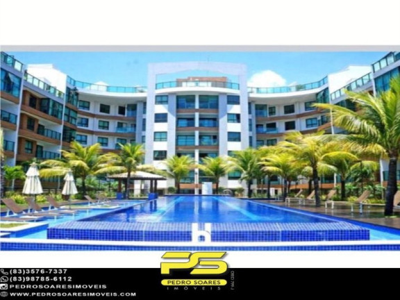 Apartamento com 2 Quartos à Venda, 72 m² em Cabo Branco - João Pessoa