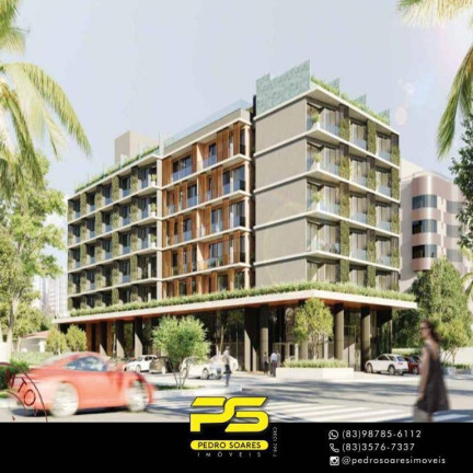 Imagem Apartamento com 2 Quartos à Venda, 47 m² em Cabo Branco - João Pessoa