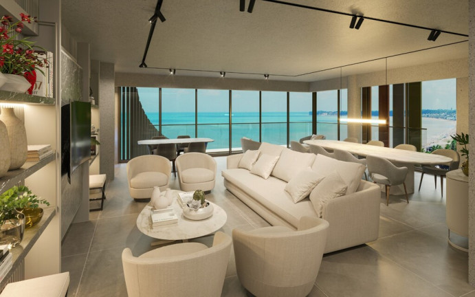 Imagem Cobertura com 3 Quartos à Venda, 322 m² em Cabo Branco - João Pessoa