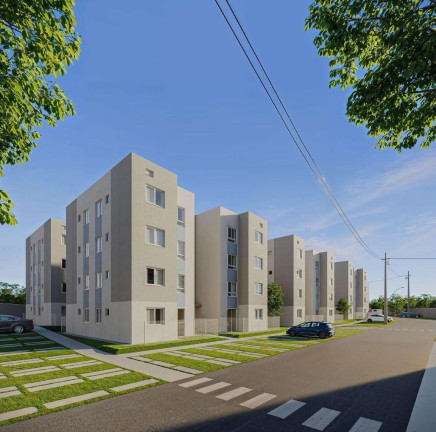 Imagem Apartamento com 2 Quartos à Venda, 41 m² em Santa Terezinha - Fazenda Rio Grande