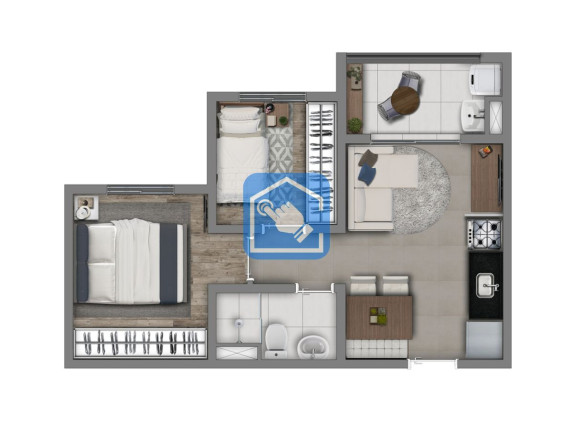 Imagem Apartamento com 3 Quartos à Venda, 47 m² em Vila Carmosina - São Paulo Imagem Apartamento com 3 Quartos à Venda, 47 m² em Vila Carmosina - São Paulo