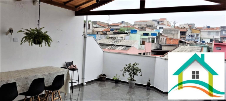 Imagem Cobertura com 2 Quartos à Venda, 70 m² em Vila Palmares - Santo André