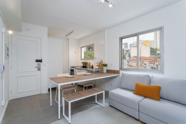 Apartamento com 1 Quarto para Alugar, 32 m² em Consolação - São Paulo