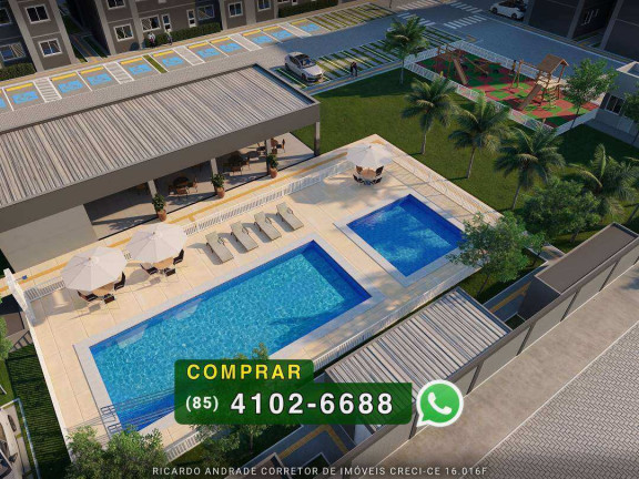 Imagem Apartamento com 2 Quartos à Venda, 40 m² em Itambé - Caucaia Imagem Apartamento com 2 Quartos à Venda, 40 m² em Itambé - Caucaia