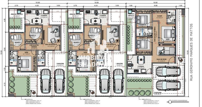 Imagem Casa com 3 Quartos à Venda, 72 m² em Conjunto Residencial Monte Carlo - Dourados Imagem Casa com 3 Quartos à Venda, 72 m² em Conjunto Residencial Monte Carlo - Dourados