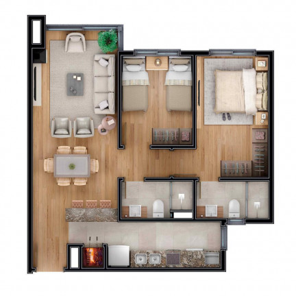 Imagem Apartamento com 2 Quartos à Venda, 125 m² em Carniel - Gramado Imagem Apartamento com 2 Quartos à Venda, 125 m² em Carniel - Gramado