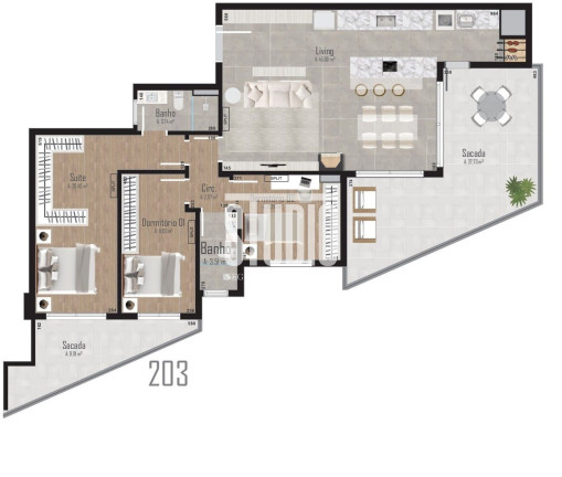 Imagem Apartamento com 3 Quartos à Venda, 156 m² em Centro - Carlos Barbosa Imagem Apartamento com 3 Quartos à Venda, 156 m² em Centro - Carlos Barbosa
