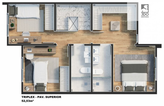 Imagem Casa de Condomínio com 3 Quartos à Venda, 158 m² em Abranches - Curitiba Imagem Casa de Condomínio com 3 Quartos à Venda, 158 m² em Abranches - Curitiba