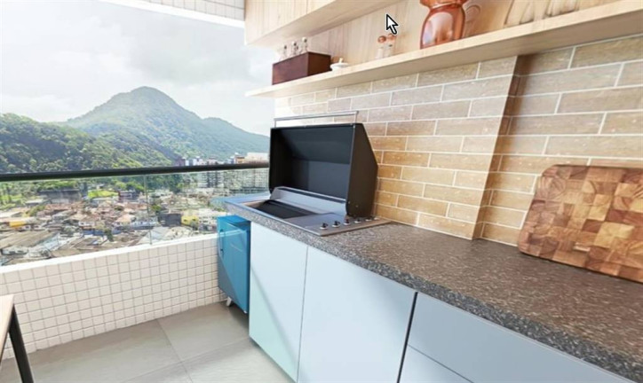 Apartamento com 3 Quartos à Venda, 106 m² em Boqueirao - Praia Grande