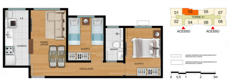 Imagem Apartamento com 2 Quartos à Venda, 43 m² em Itaquera - São Paulo Imagem Apartamento com 2 Quartos à Venda, 43 m² em Itaquera - São Paulo