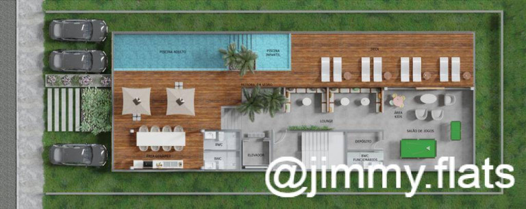 Imagem Apartamento com 1 Quarto à Venda, 25 m² em Centro, Porto De Galinhas - Ipojuca