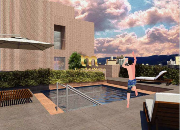 Imagem Apartamento com 1 Quarto à Venda, 37 m² em Boqueirão - Praia Grande