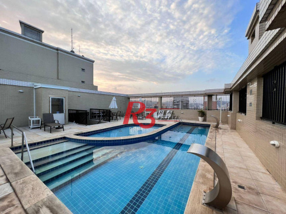 Apartamento com 2 Quartos à Venda, 110 m² em Gonzaga - Santos