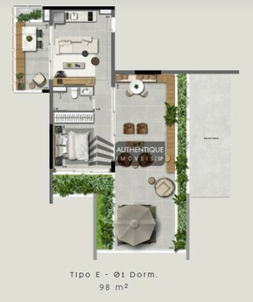 Imagem Apartamento com 1 Quarto à Venda, 41 m² em Pinheiros - São Paulo Imagem Apartamento com 1 Quarto à Venda, 41 m² em Pinheiros - São Paulo