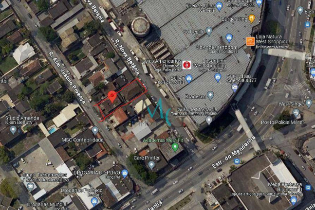 Terreno à Venda, 420 m² em Campo Grande - Rio De Janeiro