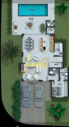 Imagem Casa de Condomínio com 4 Quartos à Venda, 278 m² em Centro - Xangri-la