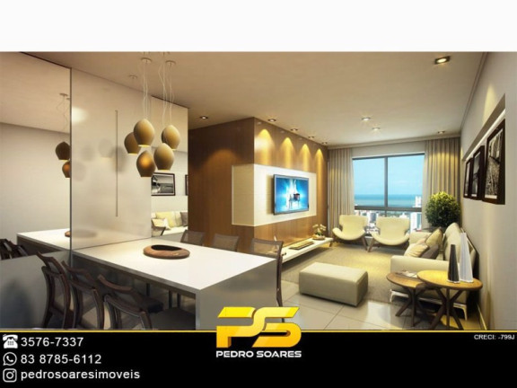 Imagem Apartamento à Venda, 46 m² em Brisamar - João Pessoa Imagem Apartamento à Venda, 46 m² em Brisamar - João Pessoa