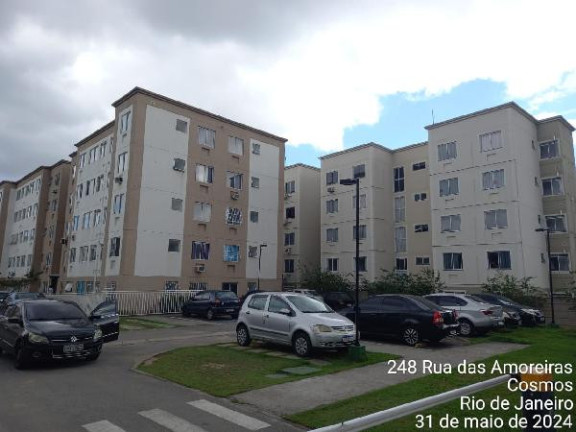 Apartamento com 2 Quartos à Venda, 41 m² em Cosmos - Rio De Janeiro