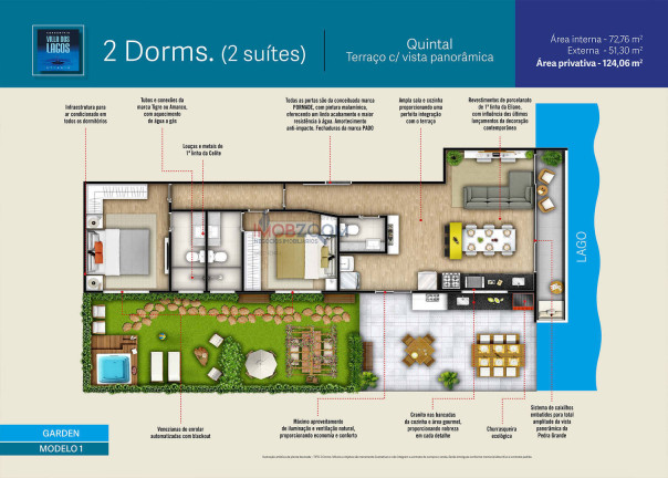 Imagem Apartamento com 3 Quartos à Venda, 88 m² em Nova Gardênia - Atibaia