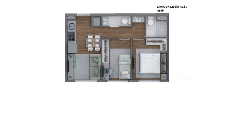 Imagem Studio com 1 Quarto à Venda, 18 m² em Brás - São Paulo