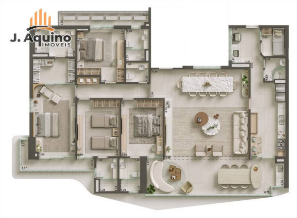 Imagem Apartamento com 3 Quartos à Venda, 129 m² em Meireles - Fortaleza Imagem Apartamento com 3 Quartos à Venda, 129 m² em Meireles - Fortaleza