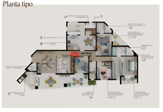 Imagem Apartamento com 3 Quartos à Venda, 172 m² em Vila Augusta - Guarulhos