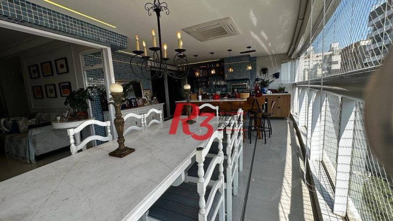 Imagem Apartamento com 4 Quartos à Venda, 254 m² em Aparecida - Santos