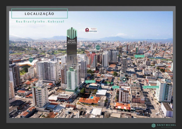 Imagem Apartamento com 2 Quartos à Venda, 77 m² em Kobrasol - São José Imagem Apartamento com 2 Quartos à Venda, 77 m² em Kobrasol - São José