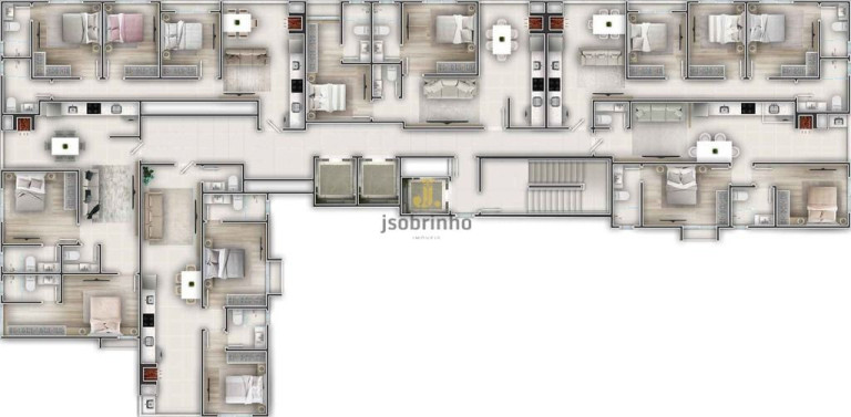 Apartamento com 2 Quartos à Venda, 65 m² em Morretes - Itapema