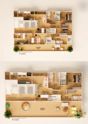 Imagem Imóvel com 3 Quartos à Venda, 88 m² em Jardim Camburi - Vitória