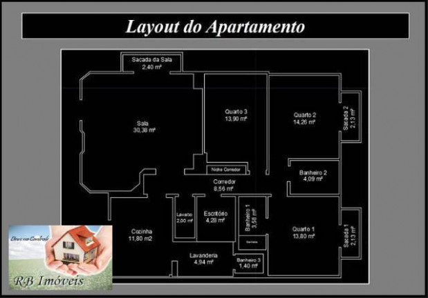 Imagem Apartamento com 4 Quartos à Venda, 125 m² em Vila Alzira - Santo André Imagem Apartamento com 4 Quartos à Venda, 125 m² em Vila Alzira - Santo André