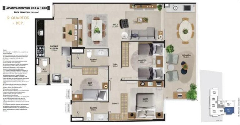 Imagem Apartamento com 2 Quartos à Venda, 113 m² em Flamengo - Rio De Janeiro
