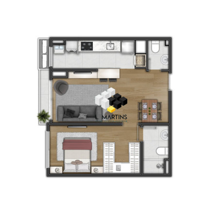 Imagem Cobertura com 2 Quartos à Venda, 80 m² em Centro - Canela Imagem Cobertura com 2 Quartos à Venda, 80 m² em Centro - Canela