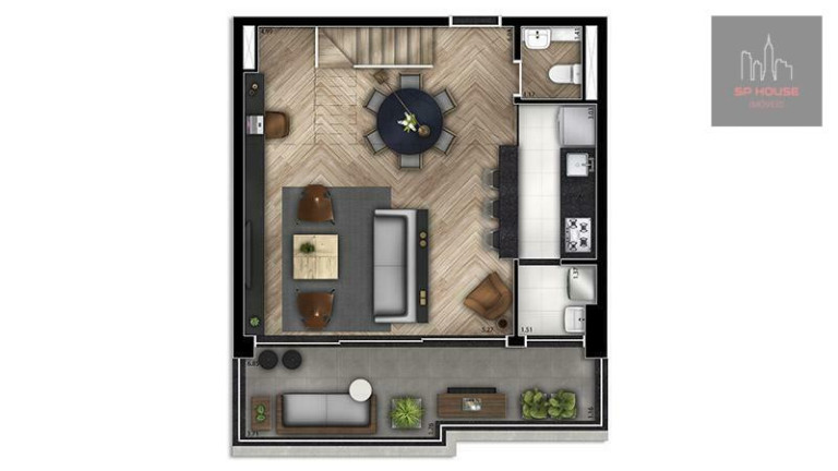 Imagem Apartamento com 2 Quartos à Venda, 108 m² em Itaim Bibi - São Paulo