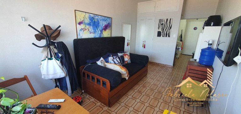 Imagem Kitnet com 1 Quarto para Alugar, 33 m² em José Menino - Santos