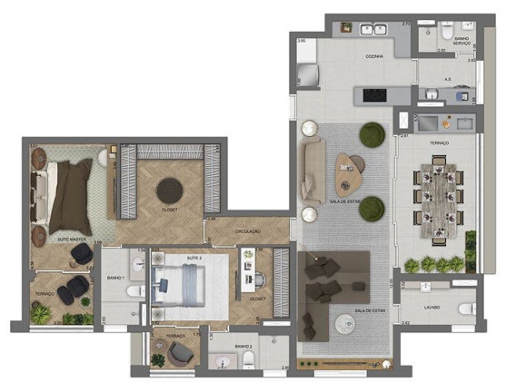 Imagem Apartamento com 3 Quartos à Venda, 181 m² em Vila Nova Conceição - São Paulo Imagem Apartamento com 3 Quartos à Venda, 181 m² em Vila Nova Conceição - São Paulo