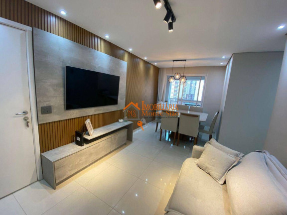 Apartamento com 2 Quartos à Venda ou Locação, 60 m² em Picanco - Guarulhos