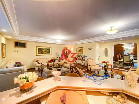 Imagem Apartamento com 4 Quartos à Venda ou Locação, 294 m² em Boqueirão - Santos