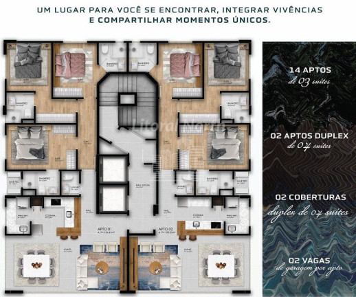 Imagem Apartamento com 3 Quartos à Venda, 103 m² em Pioneiros - Balneário Camboriú