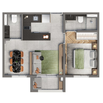Imagem Apartamento com 2 Quartos à Venda, 37 m² em Vila Clementino - São Paulo Imagem Apartamento com 2 Quartos à Venda, 37 m² em Vila Clementino - São Paulo