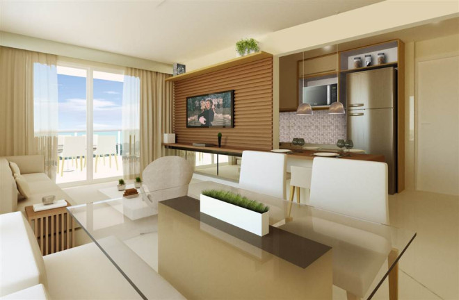 Apartamento com 2 Quartos à Venda, 75 m² em Vila Atlantica - Mongagua