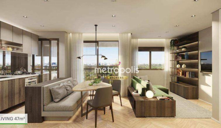 Apartamento com 2 Quartos à Venda, 47 m² em Vila Anastácio - São Paulo