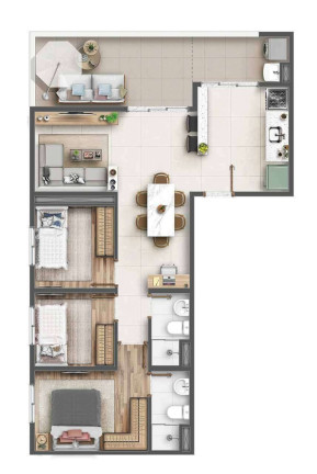 Imagem Imóvel com 1 Quarto à Venda, 25 m² em Vila Carmosina - São Paulo