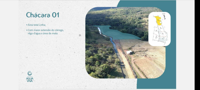 Imagem Chácara com 2 Quartos à Venda, 24.000 m² em Gameleira De Goiás