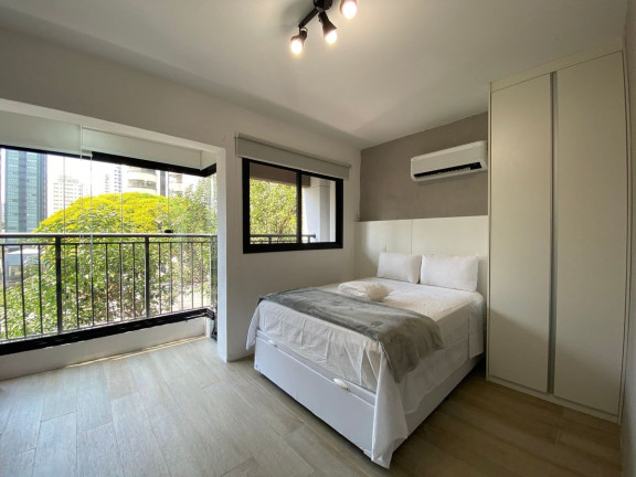 Imagem Apartamento com 1 Quarto para Alugar, 25 m² em Campo Belo - São Paulo